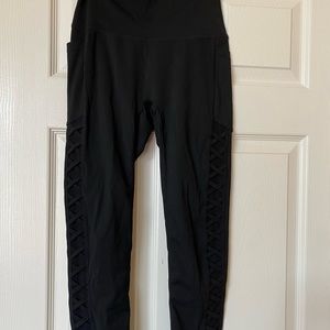 Coffee sweat leggings, brand new, size medium